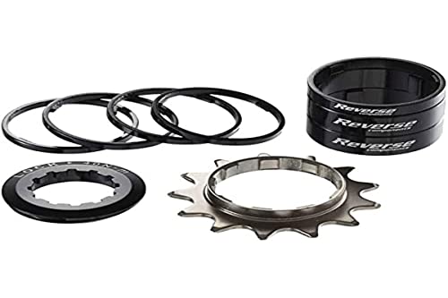 Reverse Components Reverse Single Speed Kit 13T (Black), Negro, One Size