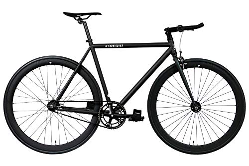 FabricBike Original Bicicleta Fixie, Juventud Unisex, Pro Fully Matte Black, L-58cm