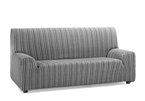 Martina Home Mejico - Funda de sofá elástica, Gris, 3 Plazas, 180 a 240 cm de ancho